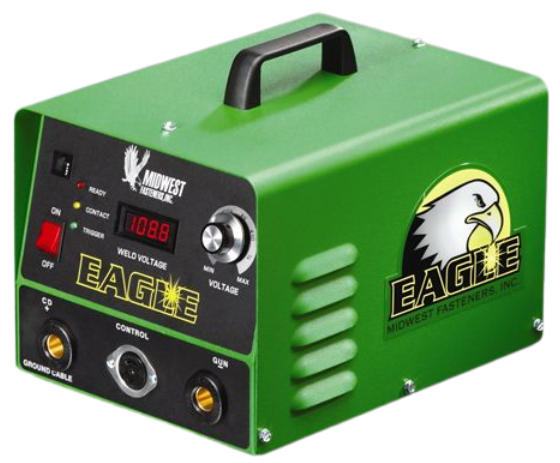 Boltsveiseapparat vekt < 25 kg effekt < 200A